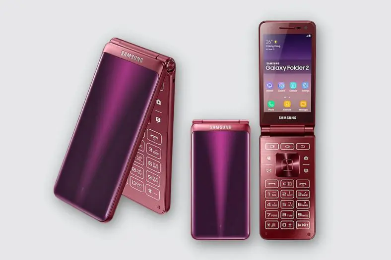 รูป รีวิว Samsung Galaxy Folder 2 โทรศัพท์มือถือฝาพับสุดฮิตที่ฮันโซฮีใช้