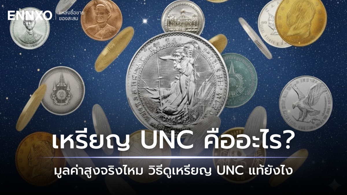 เหรียญ UNC คืออะไร? มูลค่าสูงจริงไหม แล้วดูเหรียญ UNC แท้ยังไง