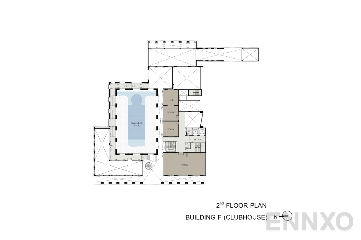 แปลนชั้น 2nd-floorplan ของโครงการ แอสปาย อโศก - รัชดา
