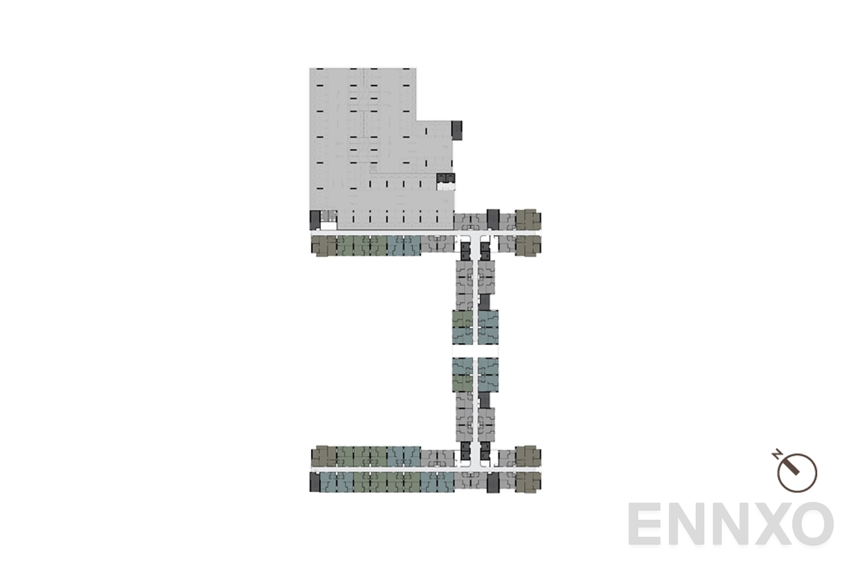 แปลนชั้น 3rd-7th-floorplan ของโครงการ แอสปาย รัตนาธิเบศร์ 2