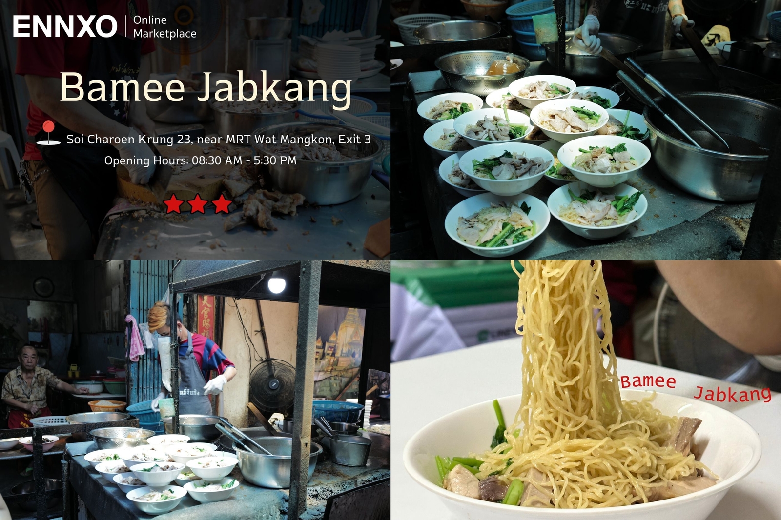 Bamee Jabkang yaowarat