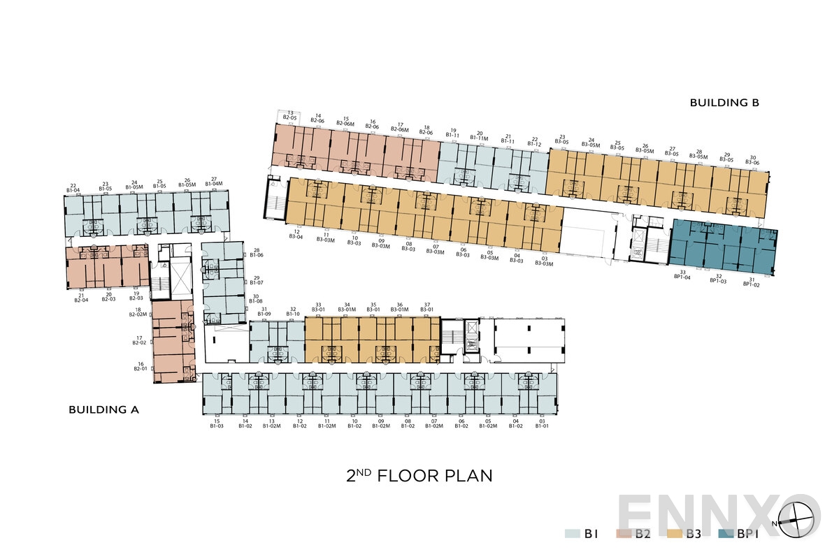 แปลนชั้น 2nd Floor Plan ของโครงการ บริกซ์ตัน ระยอง