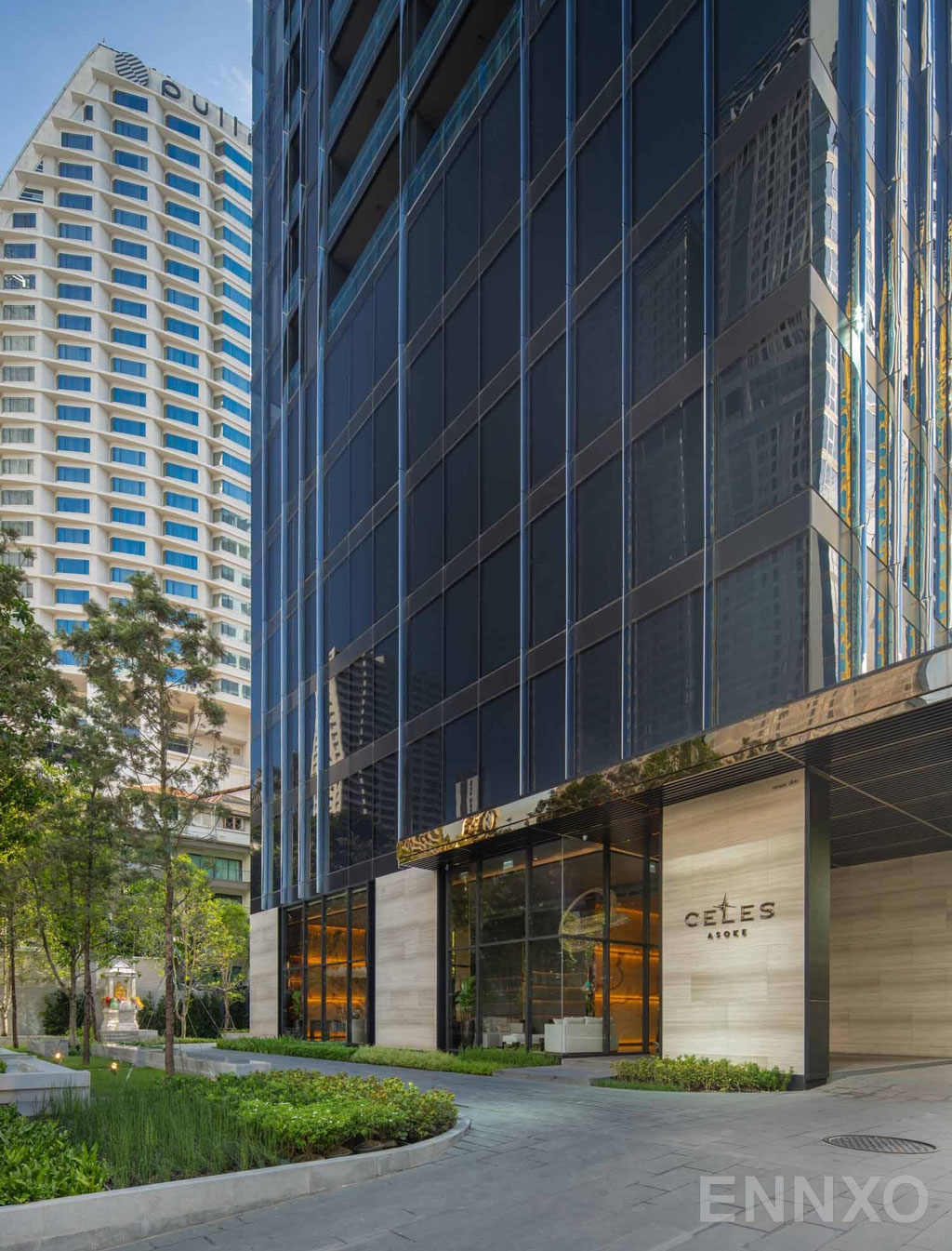 รูป ภายนอกโครงการ ของ Celes Asoke - รูปที่ 8