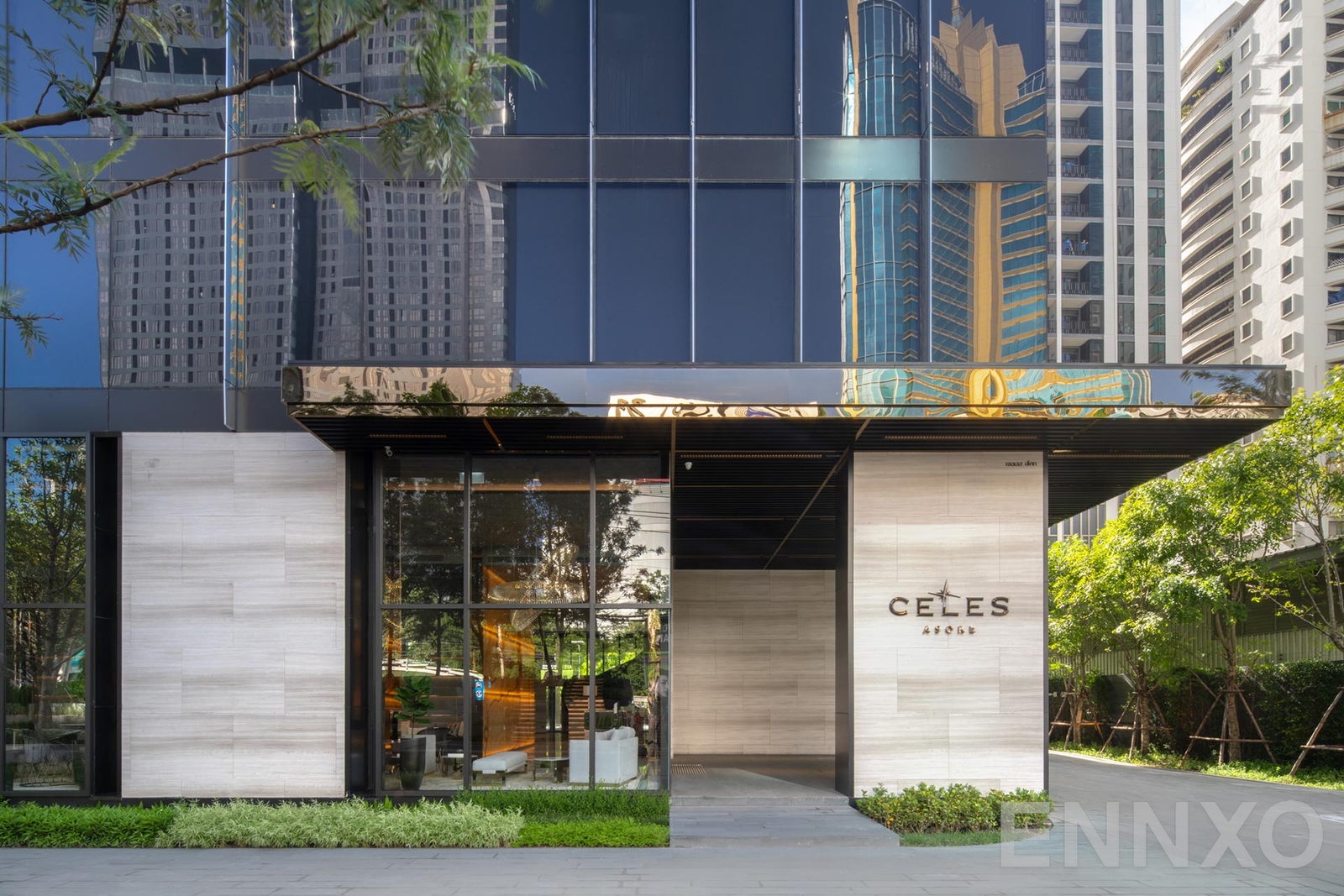 รูป ภายนอกโครงการ ของ Celes Asoke - รูปที่ 8