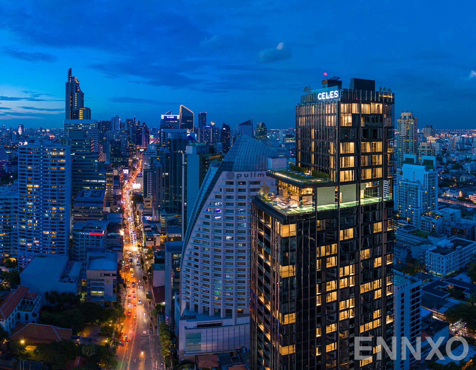 รูป ภายนอกโครงการ ของ Celes Asoke - รูปที่ 9