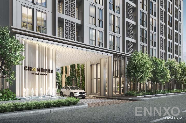 รูป ภายนอกโครงการ ของ แชมเบอร์ส อ่อนนุช สเตชั่น - รูปที่ 5