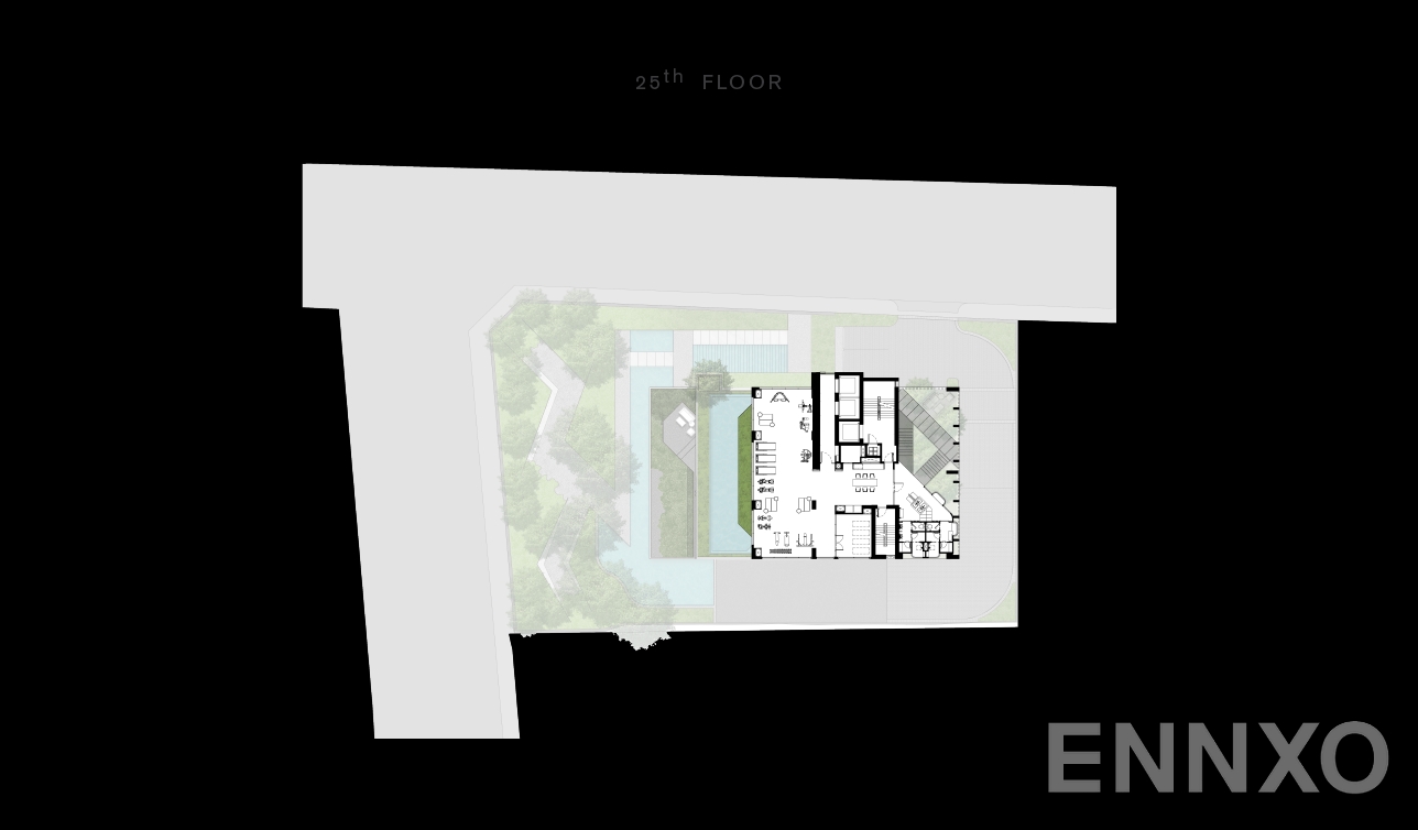 แปลนชั้น Plan 9 ของโครงการ แชปเตอร์ จุฬา-สามย่าน