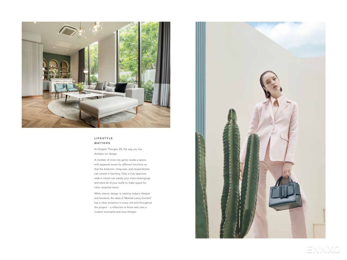 รูป โบรชัวร์ ของ โครงการ แชปเตอร์ ทองหล่อ 25 หน้า 5