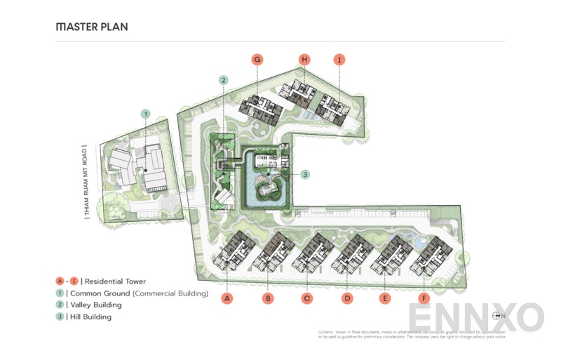 แปลนชั้น Unit Plan ของโครงการ โค้บบ์ รัชดา - พระราม 9