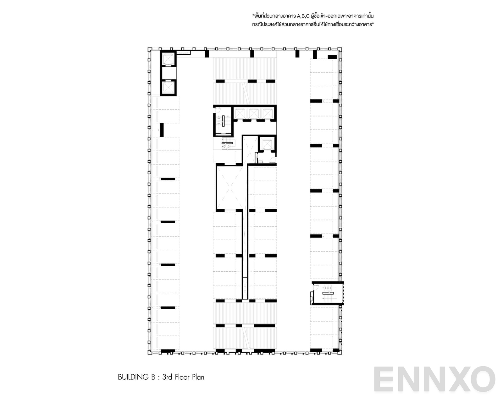 แปลนชั้น Floor 3 ของโครงการ เดนิม จตุจักร