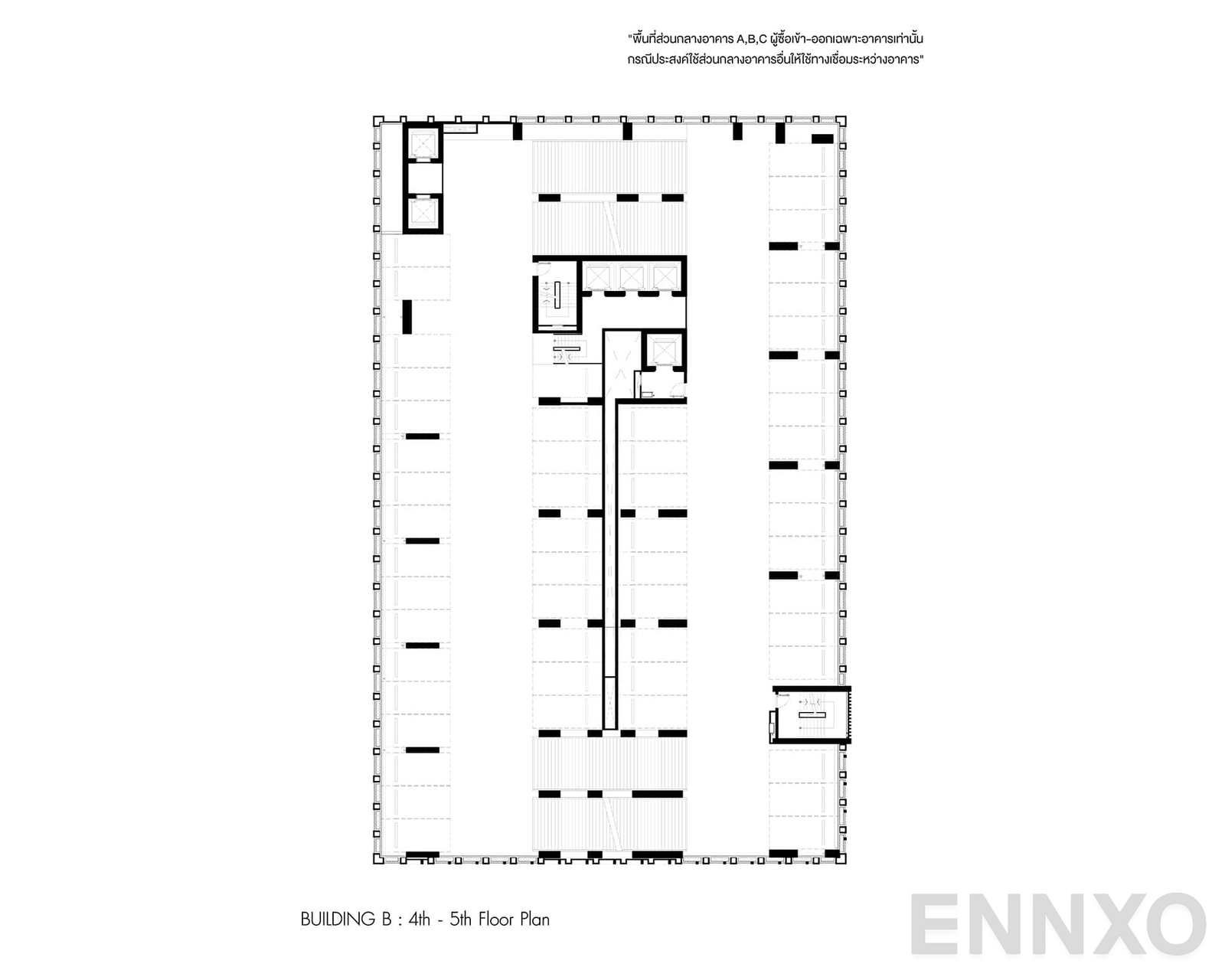 แปลนชั้น Floor 4 ของโครงการ เดนิม จตุจักร