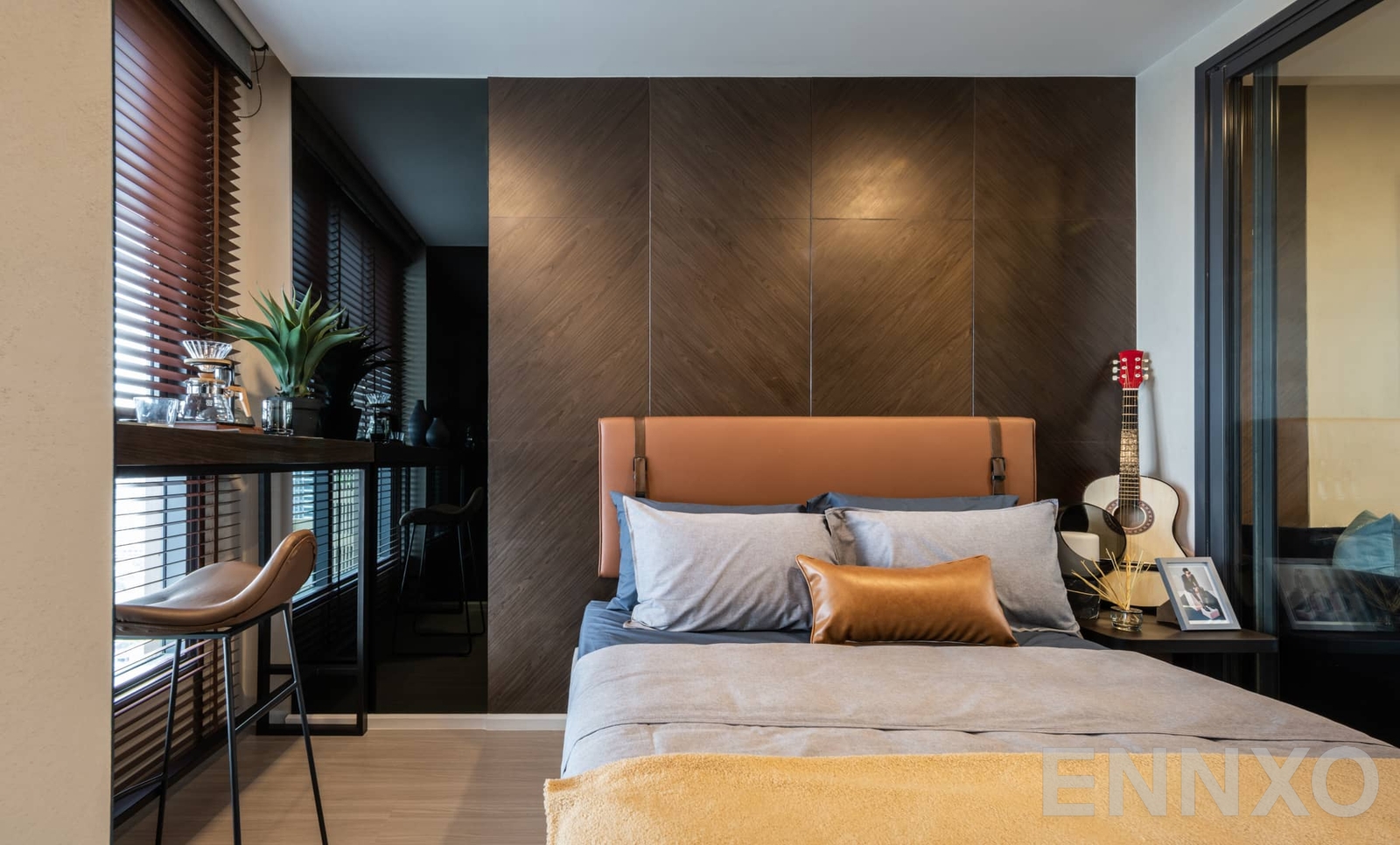 รูปพื้นที่ห้องนอนของ เดนิม จตุจักร