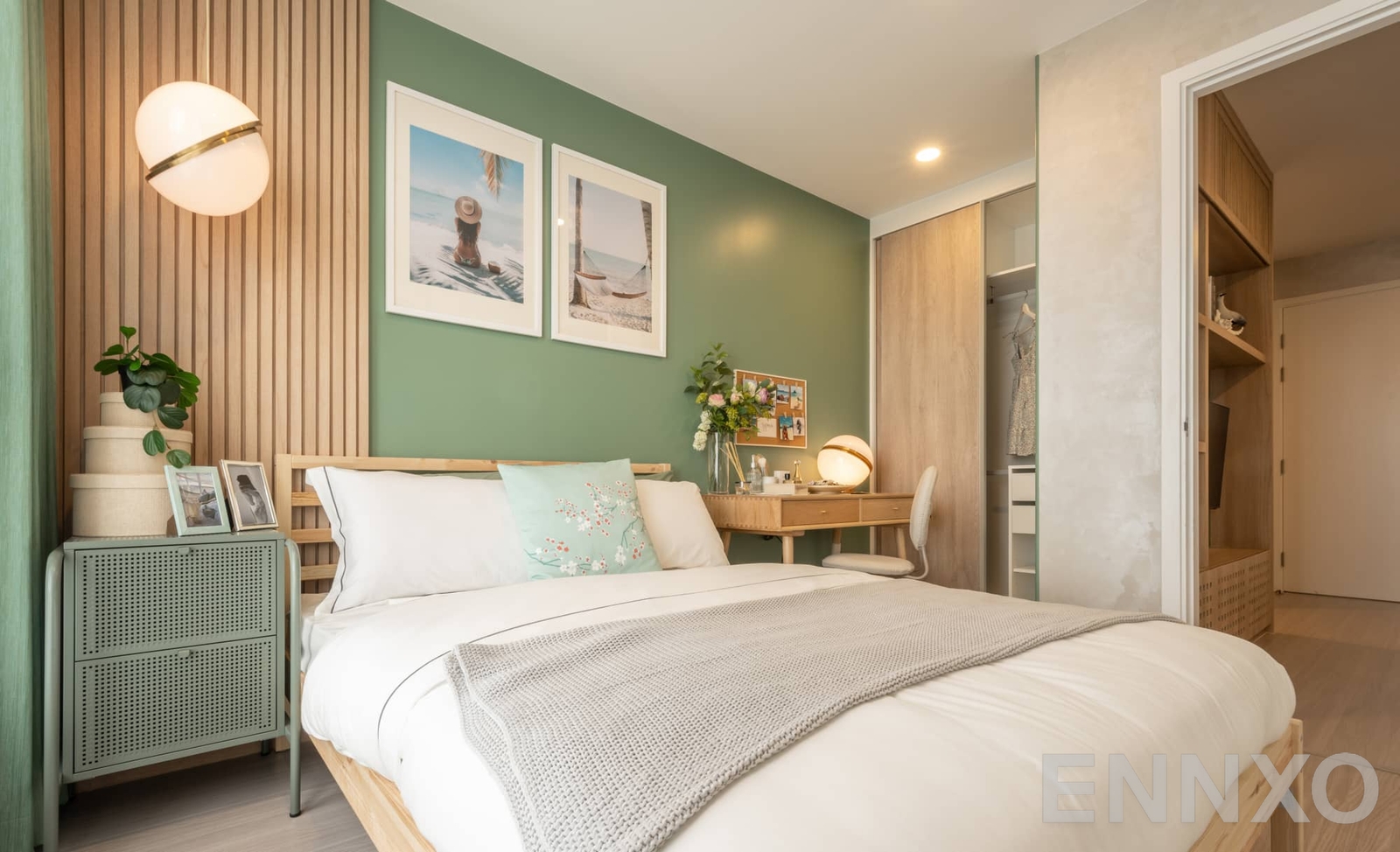 รูปบรรยากาศห้องนอนของ เดนิม จตุจักร