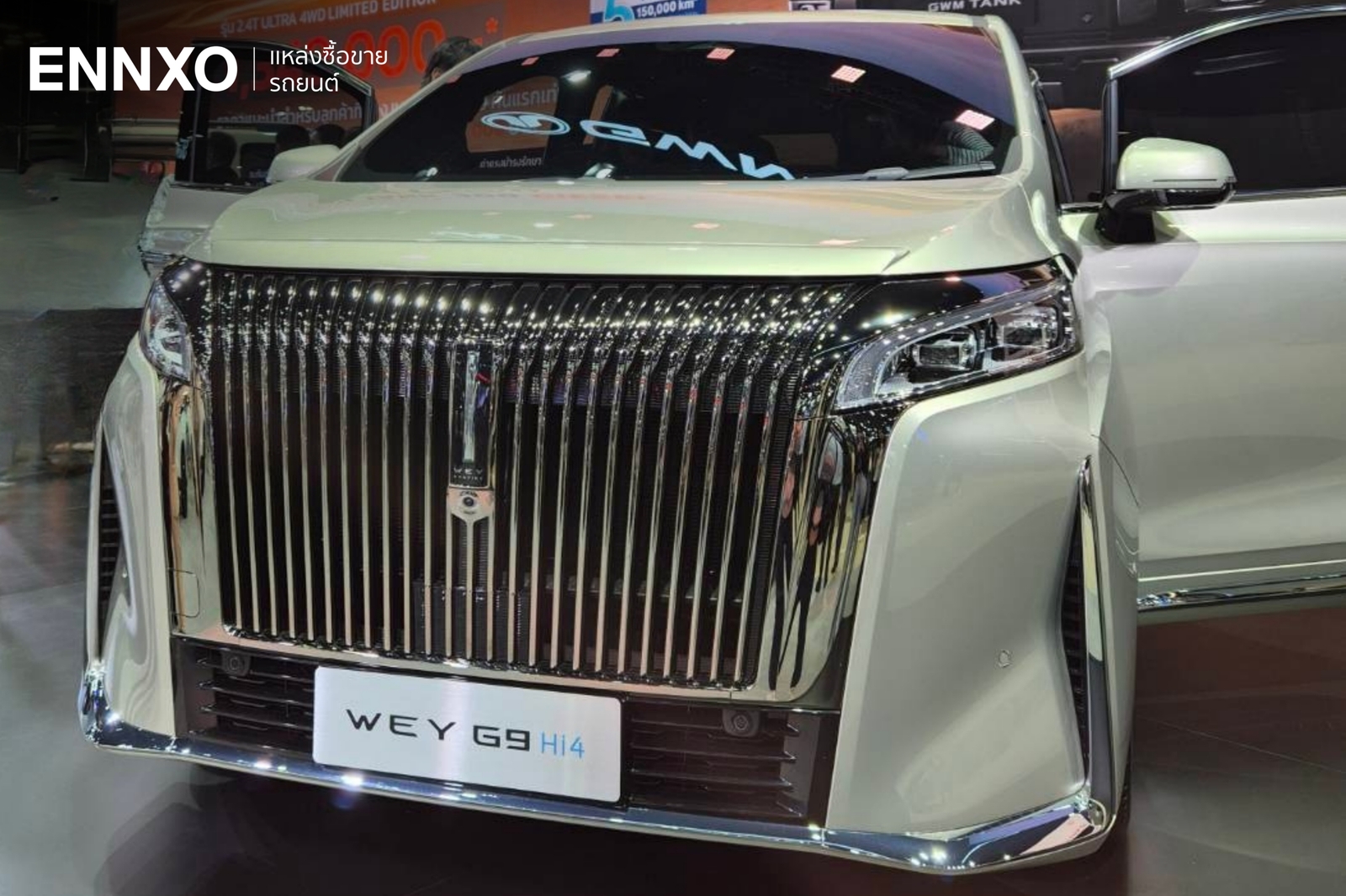 GWM WEY G9 Hi4 2026 ด้านหน้ารถ