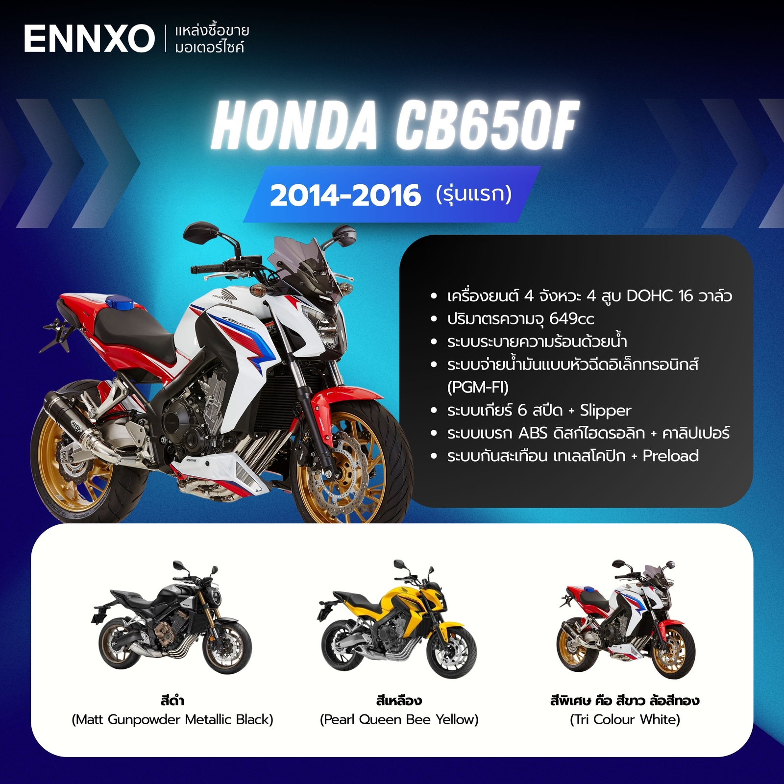 honda-cb650f-รถรุ่นแรก-ตัวเก่า-สเปค