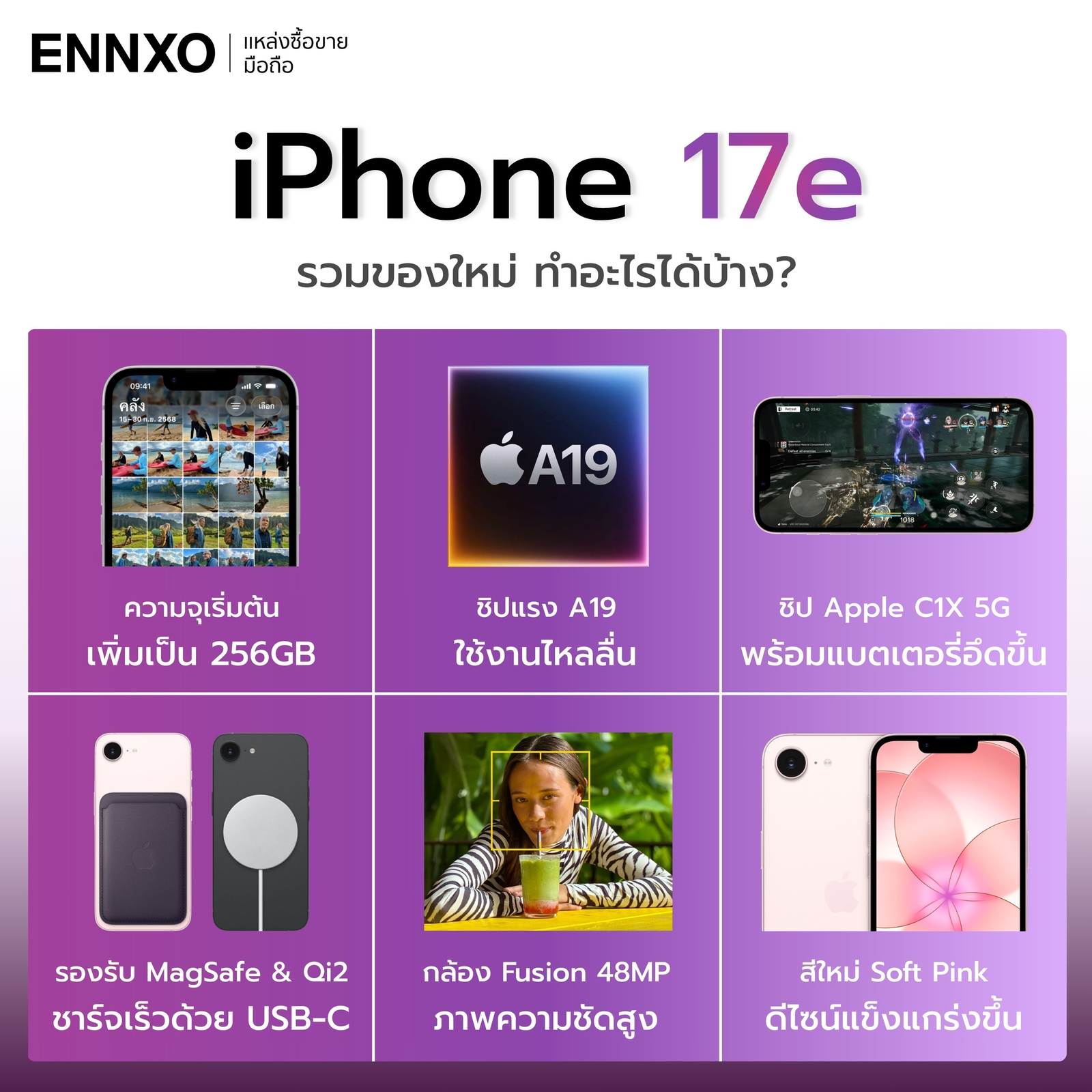 iphone-17e-รวมของใหม่-ทําอะไรได้บ้าง