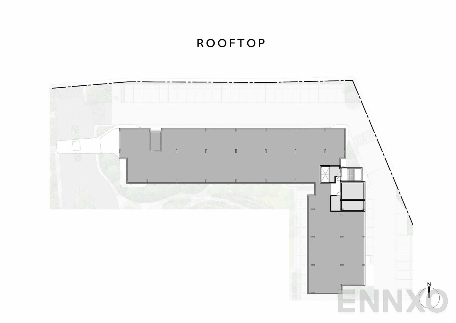 แปลนชั้น Rooftop ของโครงการ เคฟ เอวา