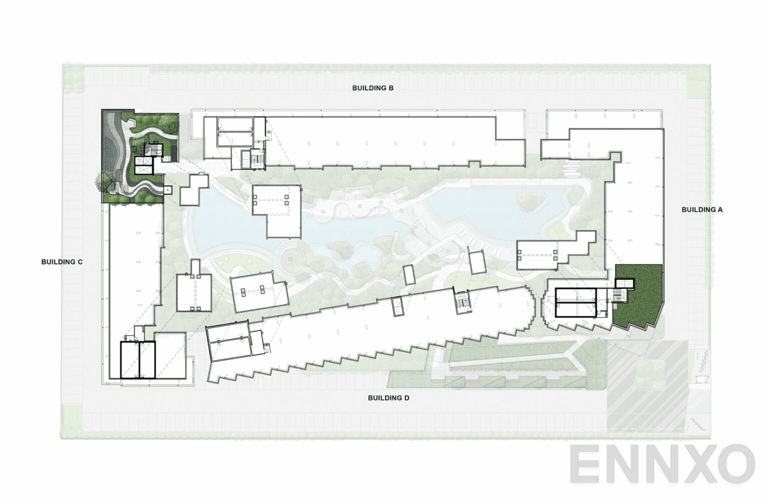 แปลนชั้น ดาดฟ้า ของโครงการ เคฟ ทาวน์ โคโลนี