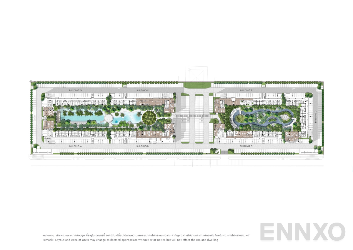 แปลนชั้น ภาพรวมโครงการ ของโครงการ เคฟ ทาวน์ ไอส์แลนด์
