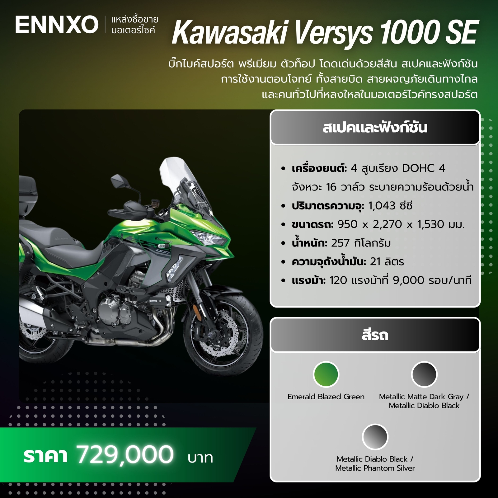 Kawasaki Versys 1000 SE