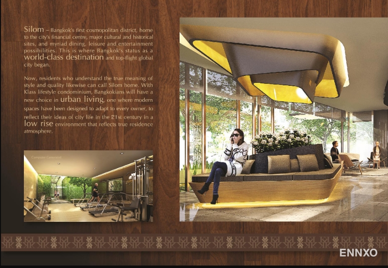 รูป โบรชัวร์ ของ โครงการ คลาส คอนโด สีลม หน้า 4