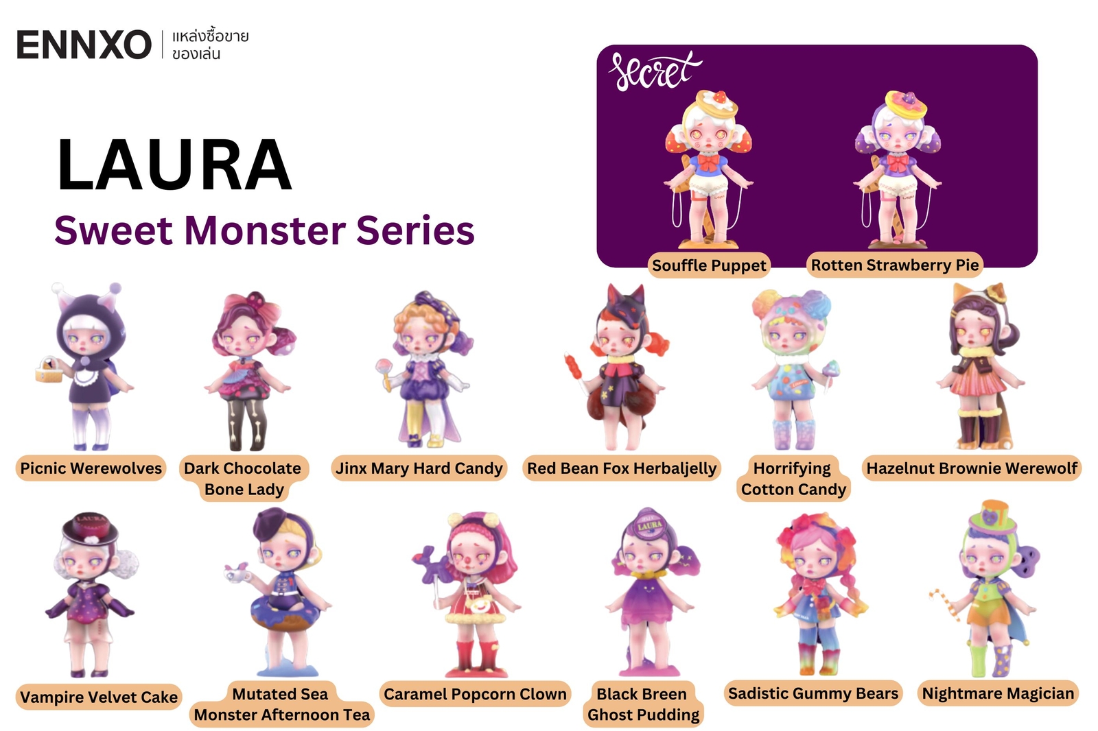 คอลเลคชั่น Laura Sweet Monster แบบพิเศษ