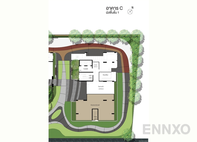 แปลนชั้น G Floor ของโครงการ ลุมพินี พาร์ค บรมราชชนนี - สิรินธร