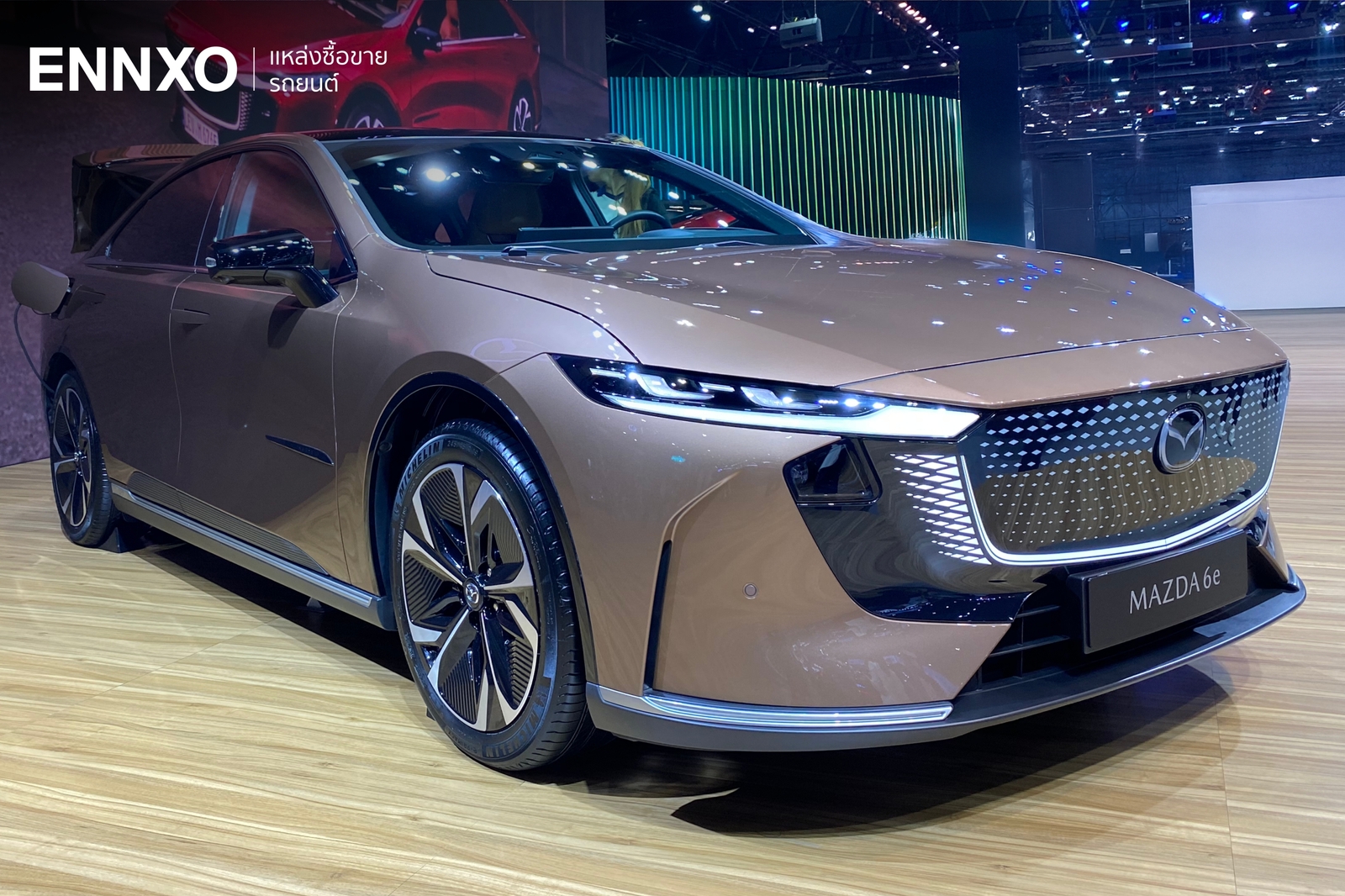 ด้านหน้ารถ Mazda 6e 2026