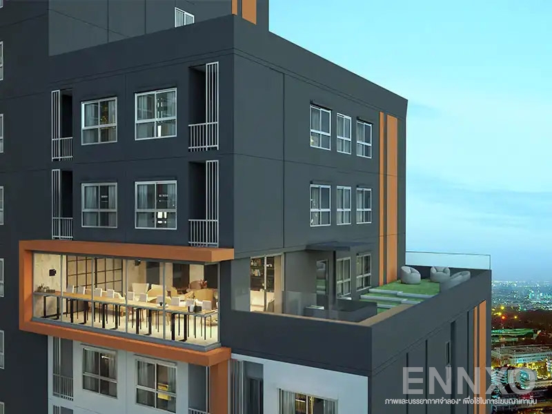 รูป ภายนอกโครงการ ของ นิช ไอดี แอท ปากเกร็ด สเตชั่น - รูปที่ 2