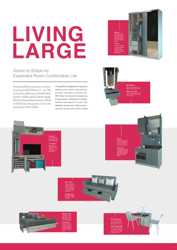 รูป โบรชัวร์ ของ โครงการ Niche id Phetkasem - Bangkae หน้า 3