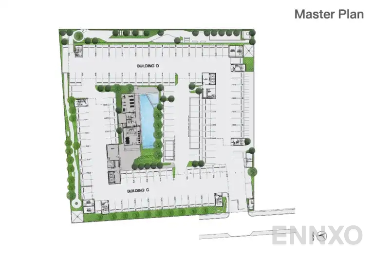 แปลนชั้น Master Plan ของโครงการ นิช ไอดี เพชรเกษม-บางแค