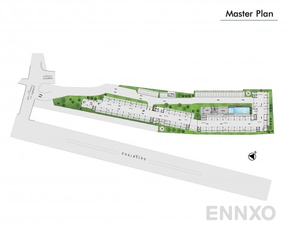 แปลนชั้น ชั้น Master (อาคาร C ) ของโครงการ นิช ไอดี เสรีไทย-วงแหวน