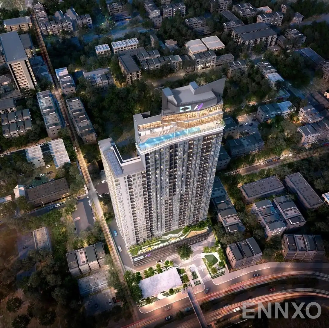 รูป ภายนอกโครงการ ของ นิช โมโน เจริญนคร - รูปที่ 4