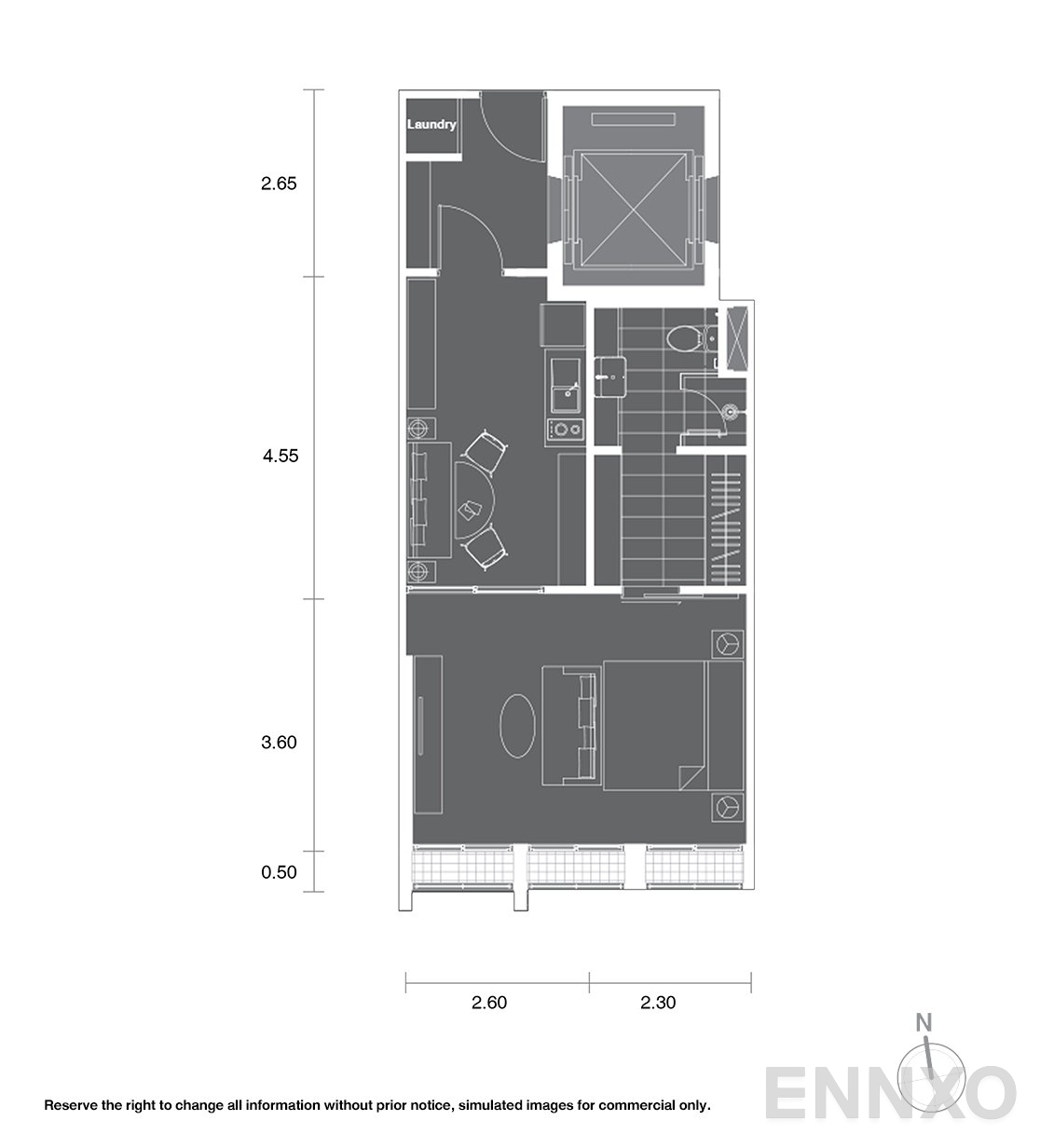 รูปแปลนห้อง A3 ของโครงการ โนเบิล เพลินจิต