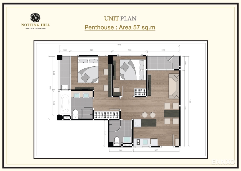 รูป โบรชัวร์ ของ โครงการ Notting Hill หน้า 23