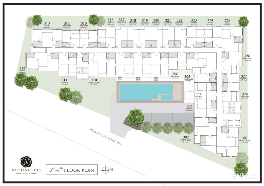 รูป ของ Notting Hill Phahol - Kaset
(น็อตติ้ง ฮิลล์ พหล-เกษตร) - รูปที่ 4