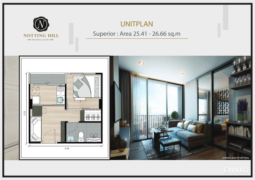 รูป ของ Notting Hill Phahol - Kaset
(น็อตติ้ง ฮิลล์ พหล-เกษตร) - รูปที่ 5