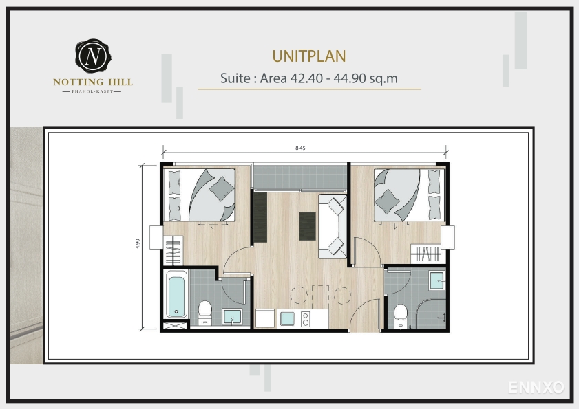 รูป ของ Notting Hill Phahol - Kaset
(น็อตติ้ง ฮิลล์ พหล-เกษตร) - รูปที่ 6