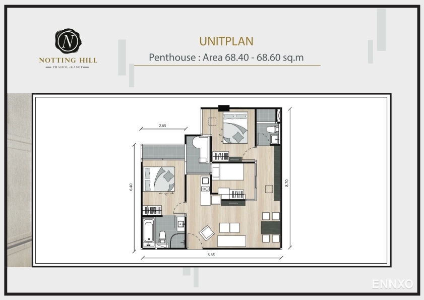 รูป ของ Notting Hill Phahol - Kaset
(น็อตติ้ง ฮิลล์ พหล-เกษตร) - รูปที่ 6