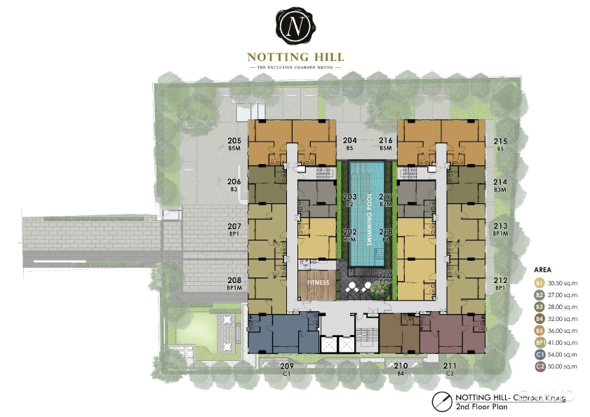 รูป ของ Notting Hill The Exclusive CharoenKrung
(นอตติ้ง ฮิลล์ ดิ เอ็กซ์คลูซีฟ เจริญกรุง) - รูปที่ 6