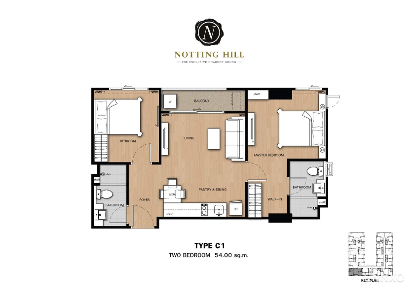 รูป ของ Notting Hill The Exclusive CharoenKrung
(นอตติ้ง ฮิลล์ ดิ เอ็กซ์คลูซีฟ เจริญกรุง) - รูปที่ 9