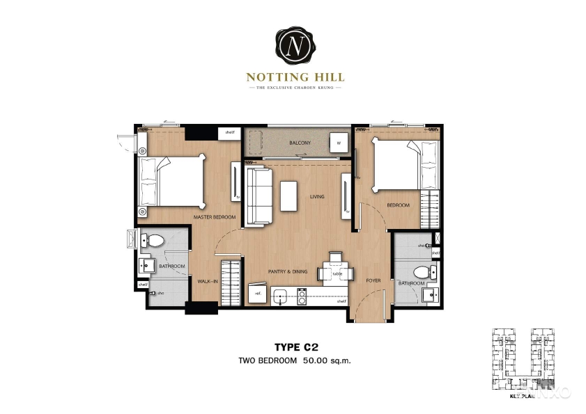 รูป ของ Notting Hill The Exclusive CharoenKrung
(นอตติ้ง ฮิลล์ ดิ เอ็กซ์คลูซีฟ เจริญกรุง) - รูปที่ 9