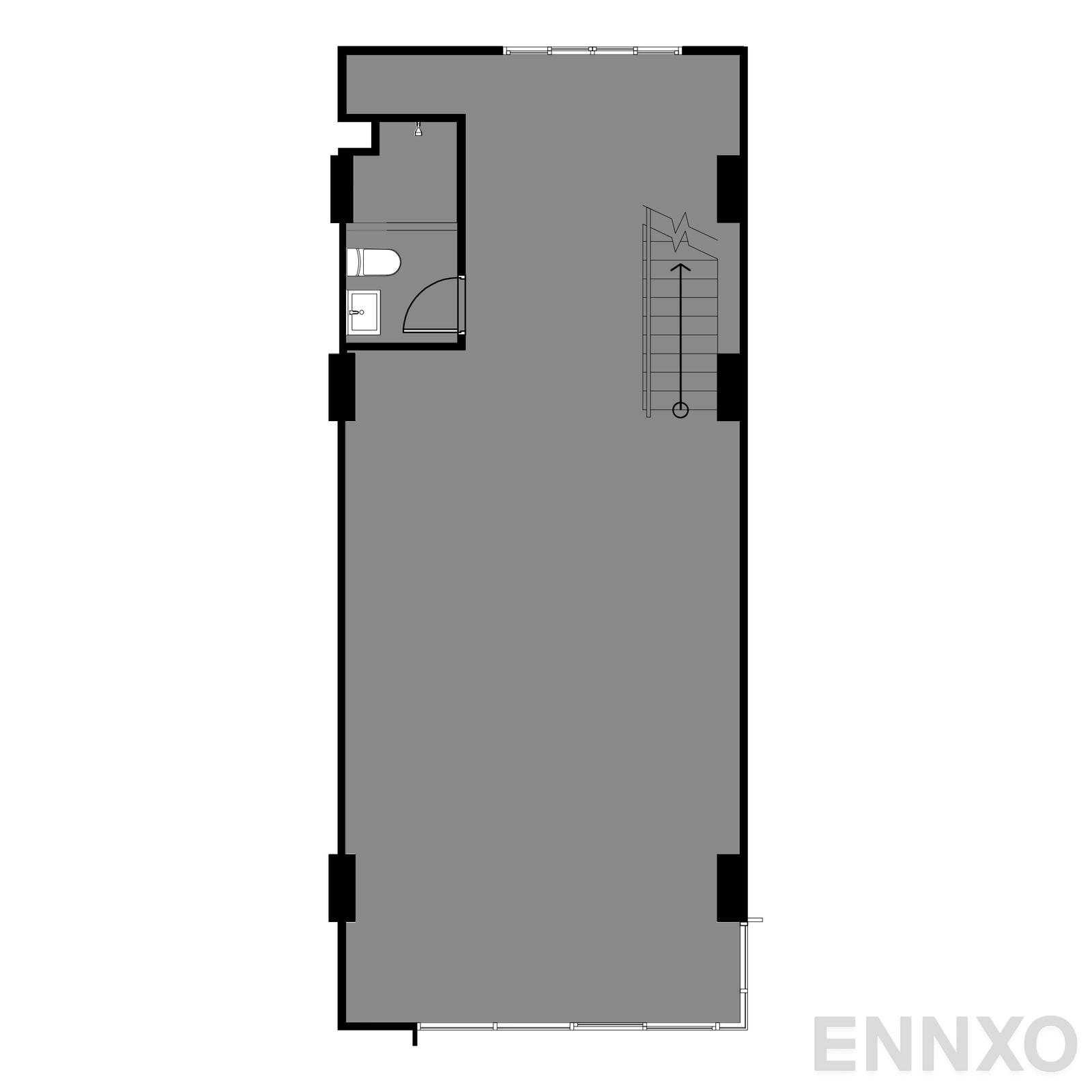 รูปแปลนห้อง 12 ของโครงการ นิว ครอส คูคต สเตชัน