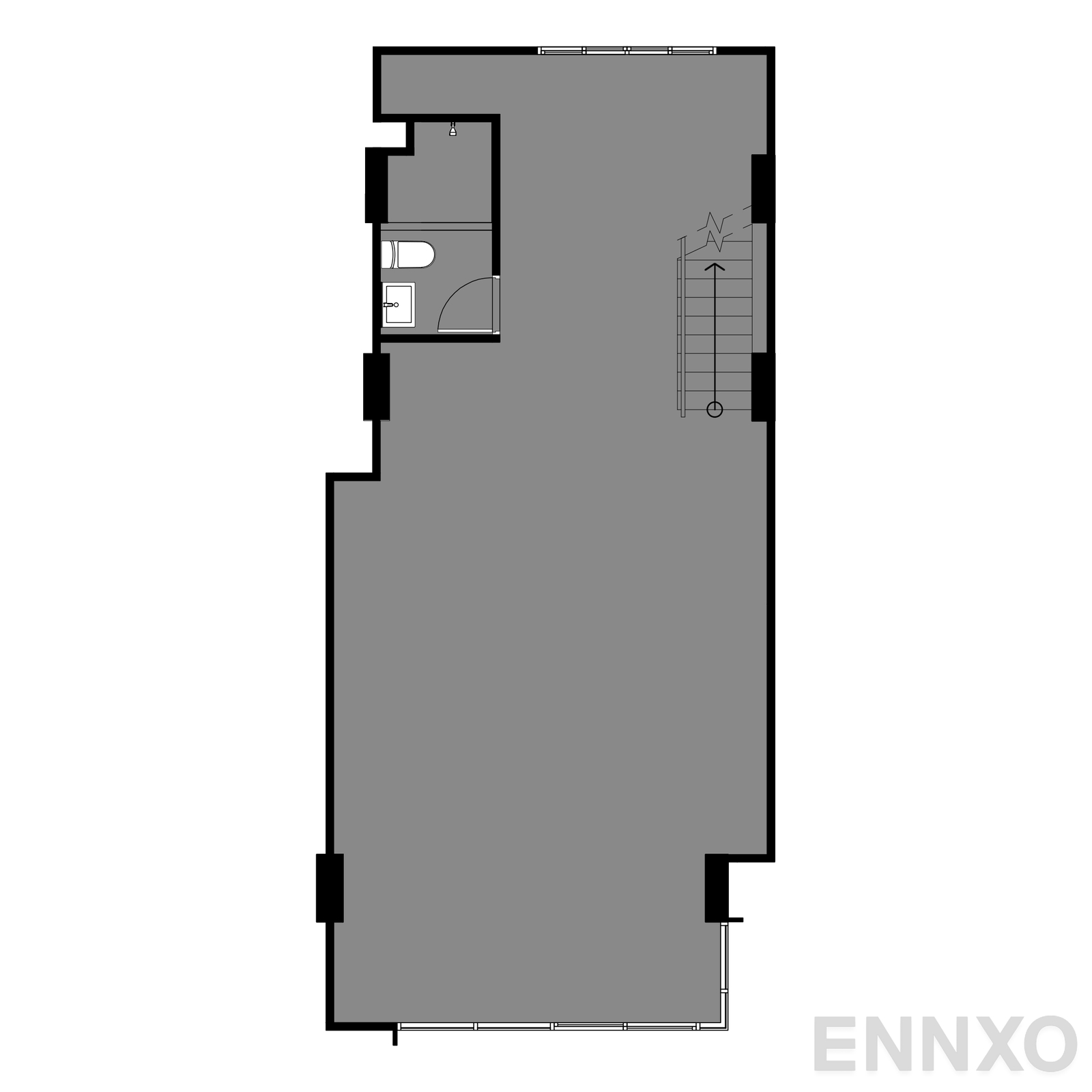 รูปแปลนห้อง 01 ของโครงการ นิว ครอส คูคต สเตชัน