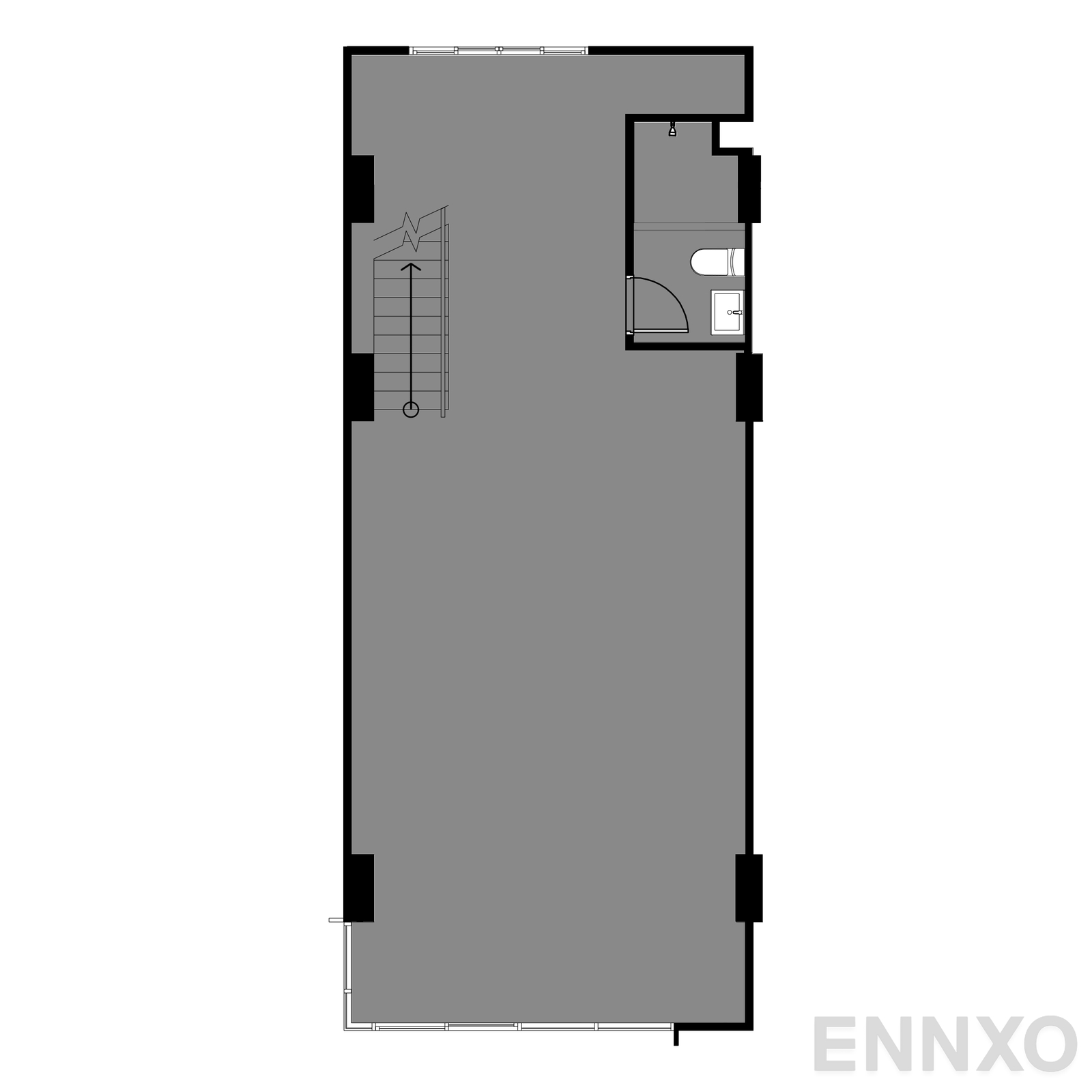 รูปแปลนห้อง 12 ของโครงการ นิว ครอส คูคต สเตชัน