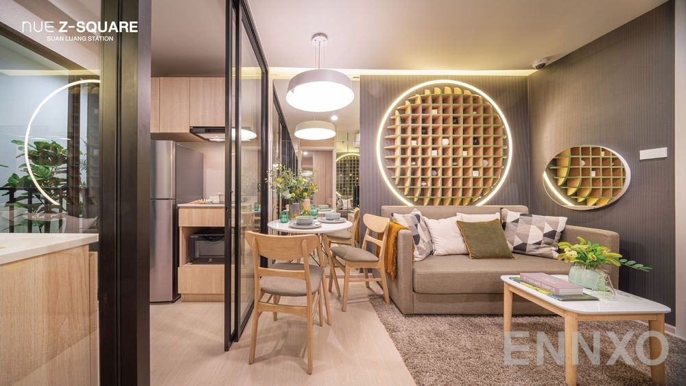 รูป ภายในโครงการ ของ นิว ซี - สแควร์ สวนหลวง สเตชั่น - รูปที่ 2