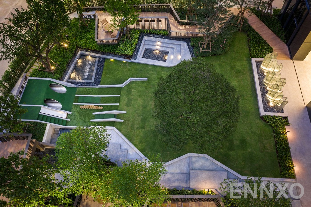 รูปพื้นที่สีเขียวของ โอกะ เฮาส์ สุขุมวิท 36