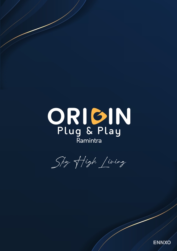 รูป โบรชัวร์ ของ โครงการ ออริจิ้น ปลั๊ก แอนด์ เพลย์ รามอินทรา หน้า 1