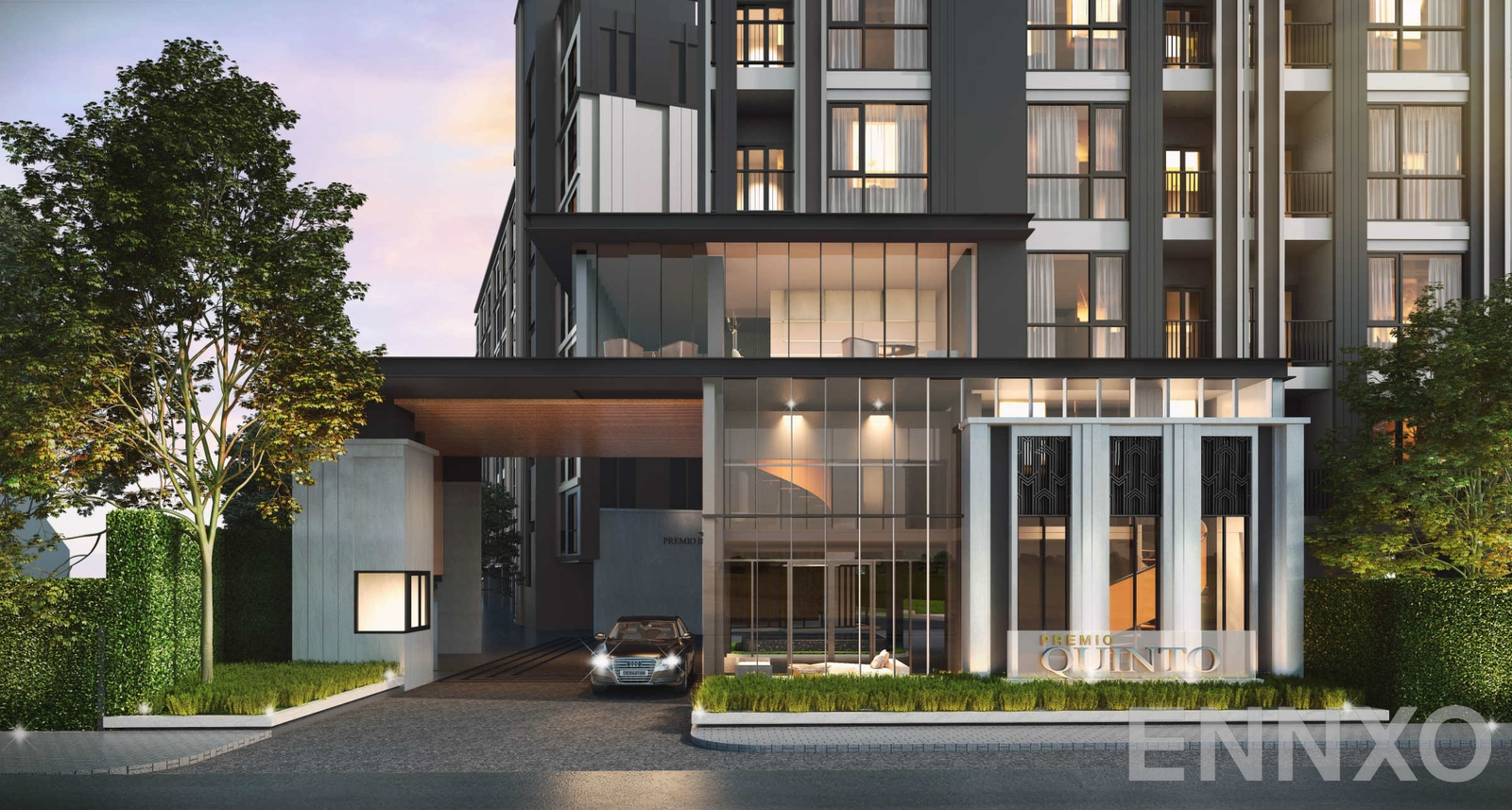 รูป ภายนอกโครงการ ของ Premio Quinto Condo - รูปที่ 5