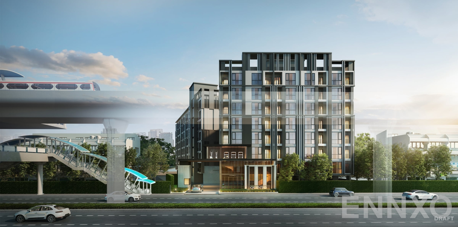 รูปภายนอกโครงการ ของ Premio Quinto Condo - รูปที่ 2